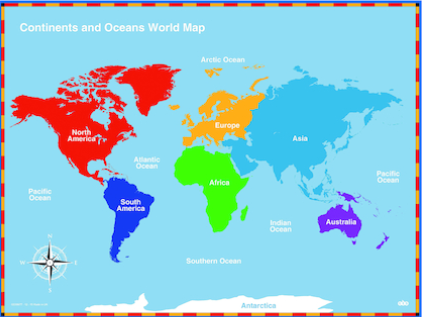 Continents of the World