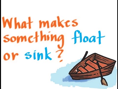 Science – Floating and Sinking