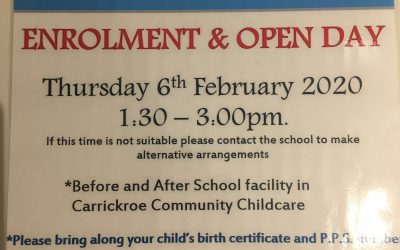 Enrolment and Open Day