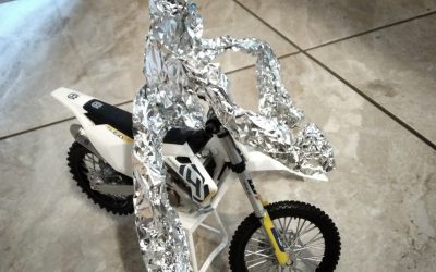 Third Class’ Tinfoil Sculptures