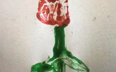 Monoprinting- Plastic Bag Prints
