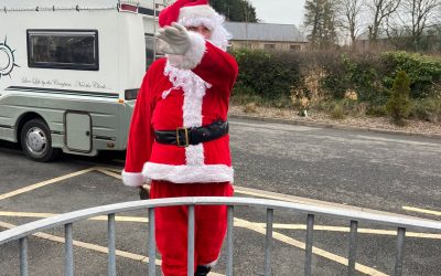Our very special visitor 🎅