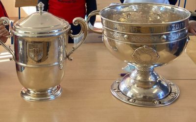 Sam Maguire and Anglo Celt Cups Visit Our School. 🏆🏆