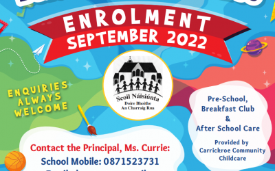 Enrolment 2022